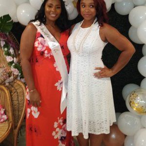 TIANA B. WHITE LACE DRESS